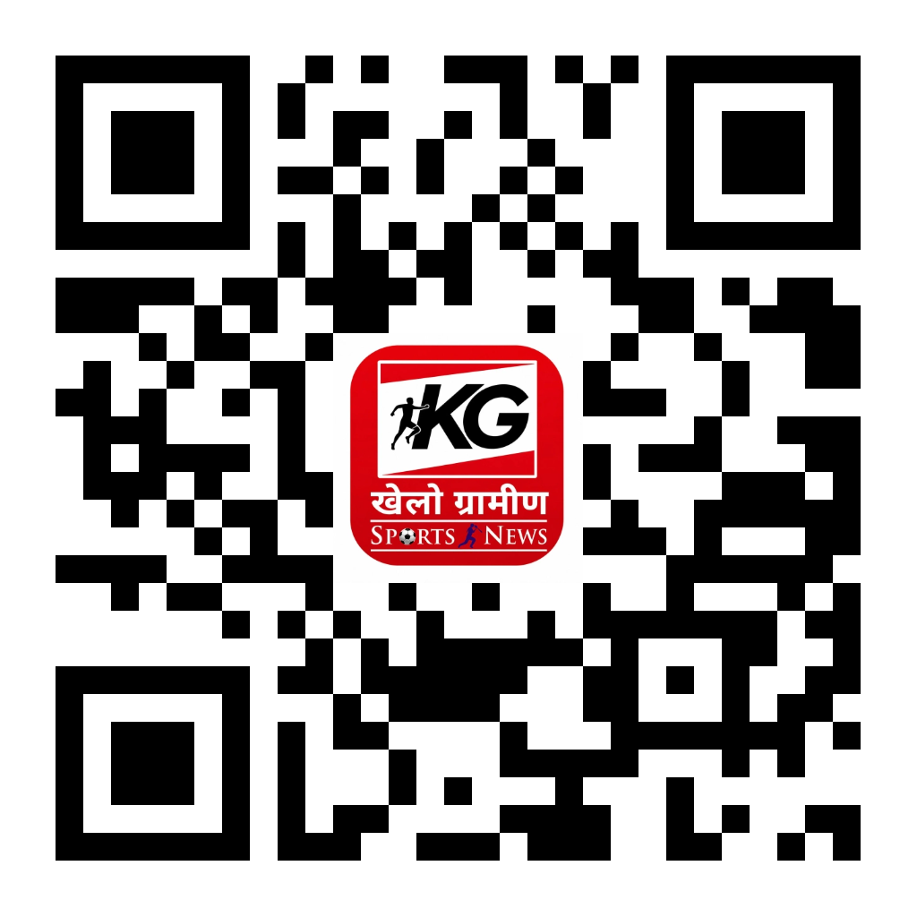 Scan QR to Download Khelo Gramin News App